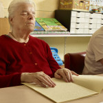 SÃ©ance de lecture braille