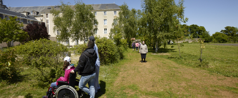 Promenade dans le parc du domaine de Larnay